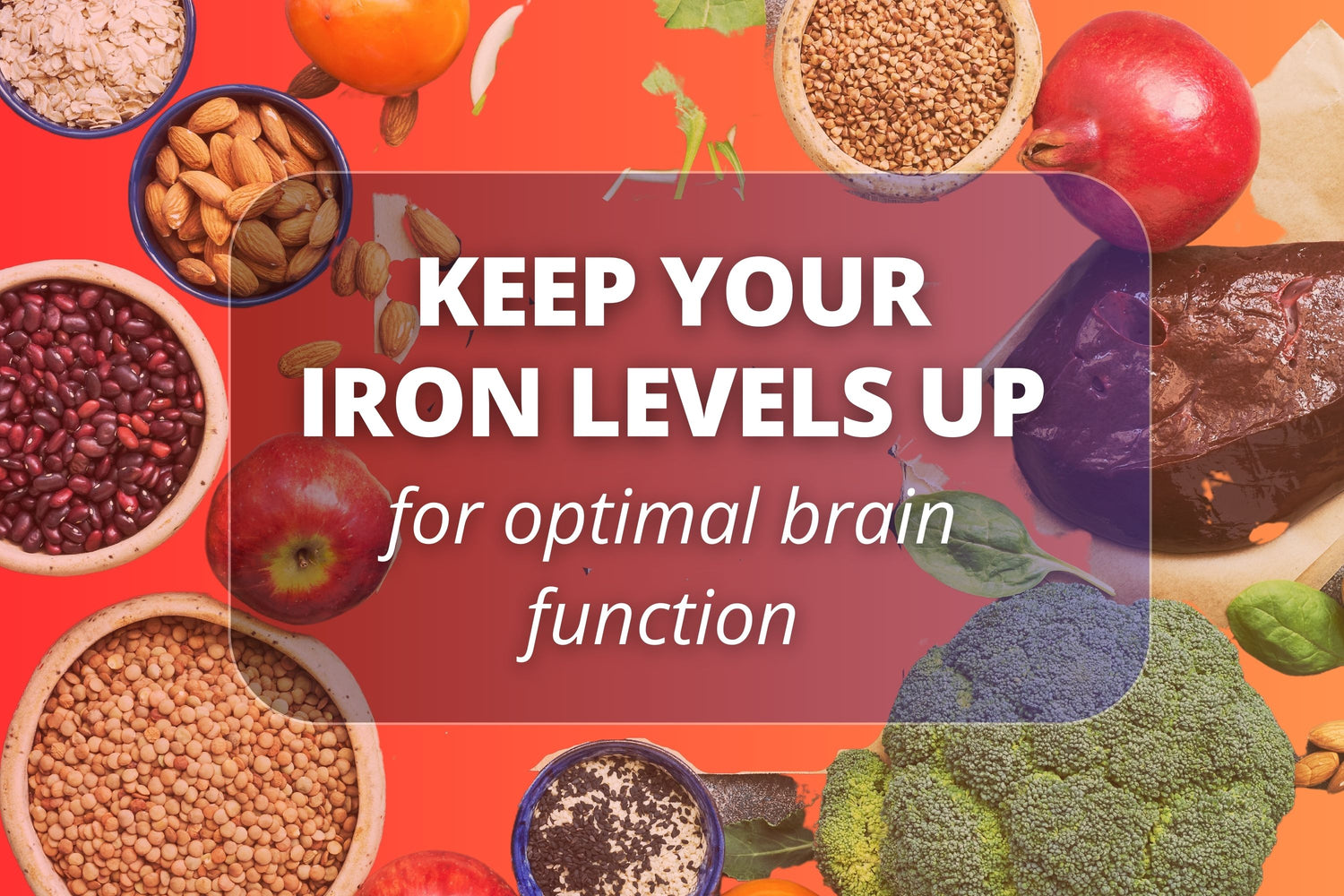 Keep Your Iron Levels Up for Optimal Brain Function Nurture Supplement