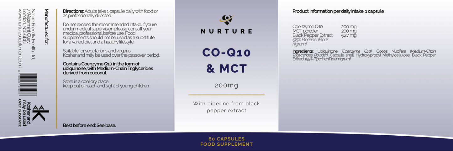 COQ10 & MCT 200mg